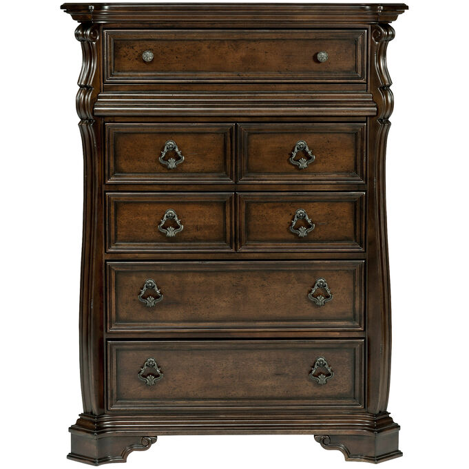 Liberty Furniture , Arbor Place Dark Brown 6 Drawer Chest