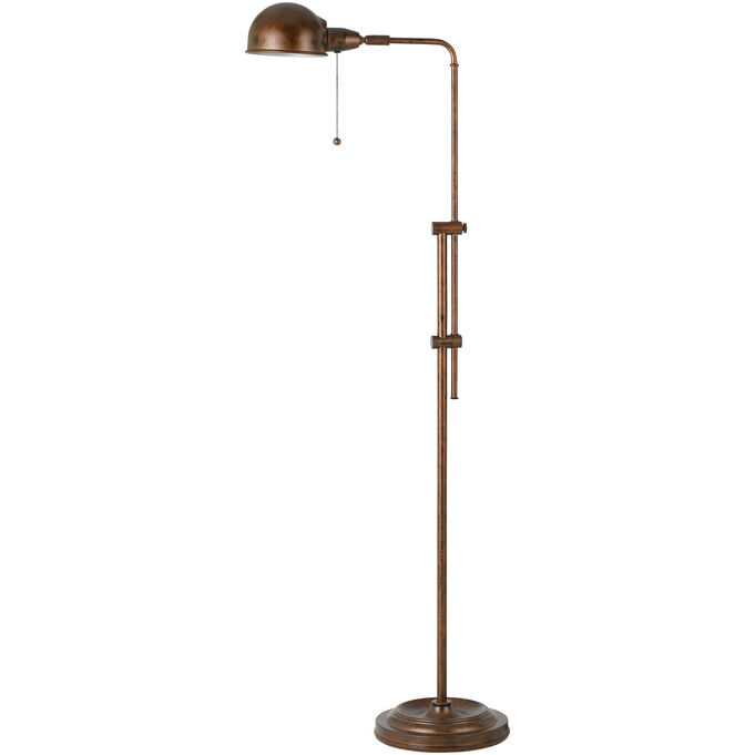 Cal Lighting , Croby Rust Floor Lamp