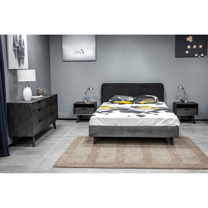Armen Living , Mohave Tundra Gray King 4 Piece Room Group