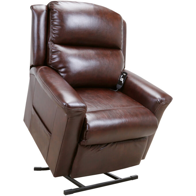 Franklin | Coral Chocolate Lift Chair Recliner