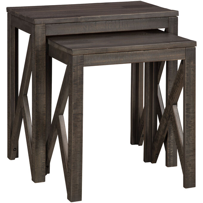 Ashley Furniture | Emerdale Gray Nesting Table