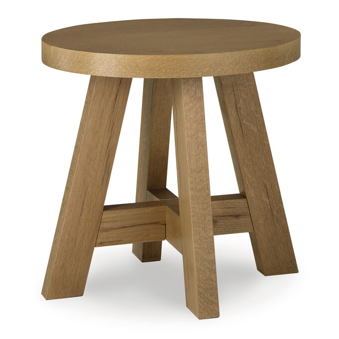 Ashley Furniture | Brinstead Light Brown End Table