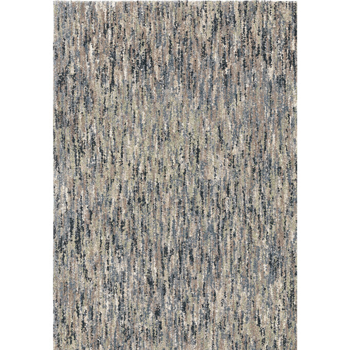 Next Generation Multisolid Muted Blue 8x10 Rug