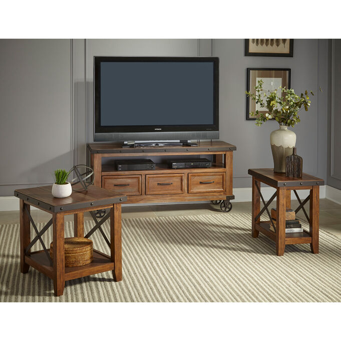 Taos Canyon Brown 60 Inch Console
