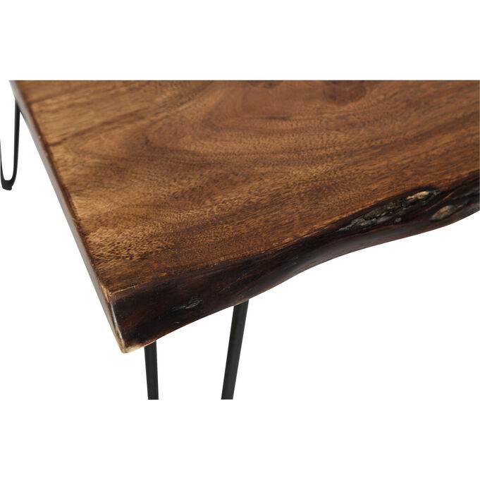 Natures Edge Light Chestnut 79 Inch Dining Table