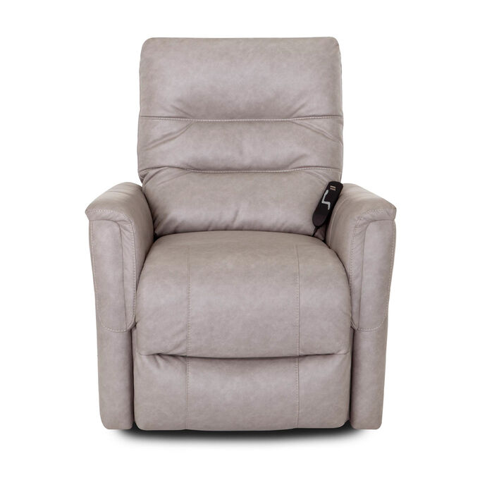 Franklin | Shale Silver Lift Chair Recliner