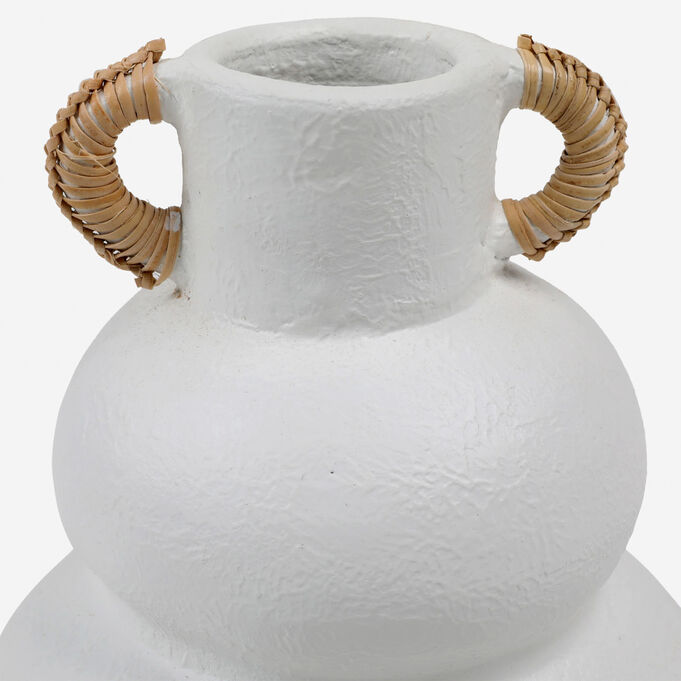 Carlotta White Vase