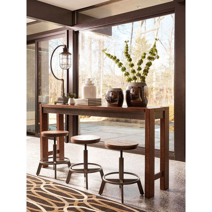 Ashley Furniture | Torjin Brown 5 Piece Counter Dining Set