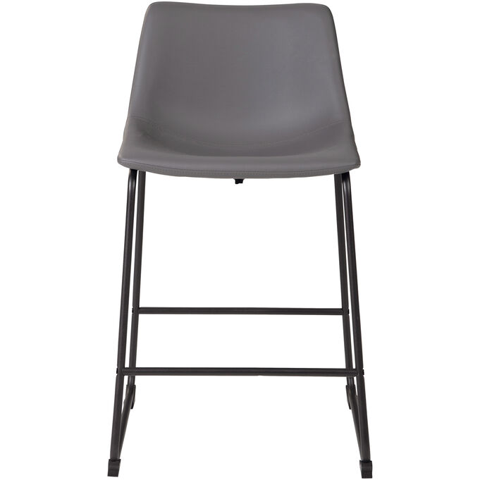 Ashley Furniture | Centiar Gray Counter Stool