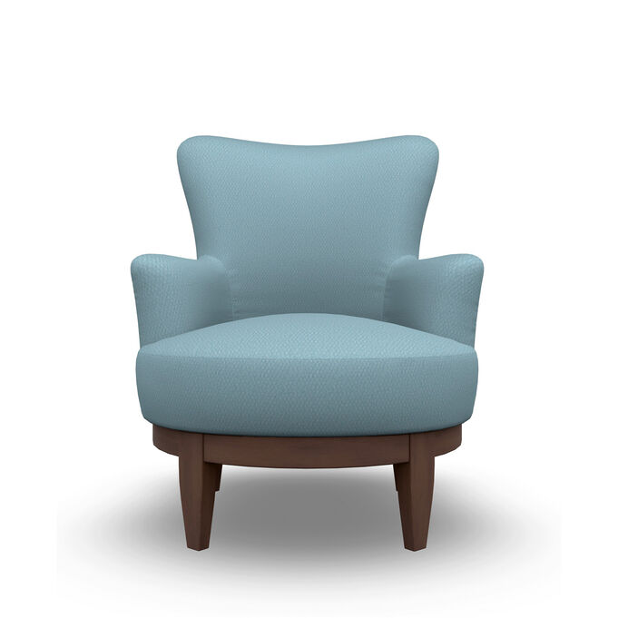 Best Home Furnishings | Justine Seabreeze Swivel Chair