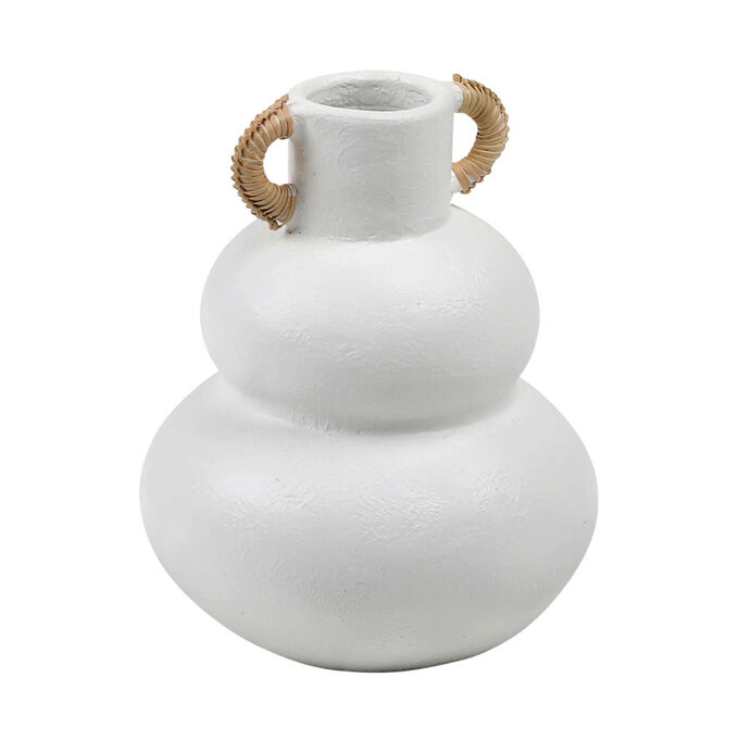 Carlotta White Vase