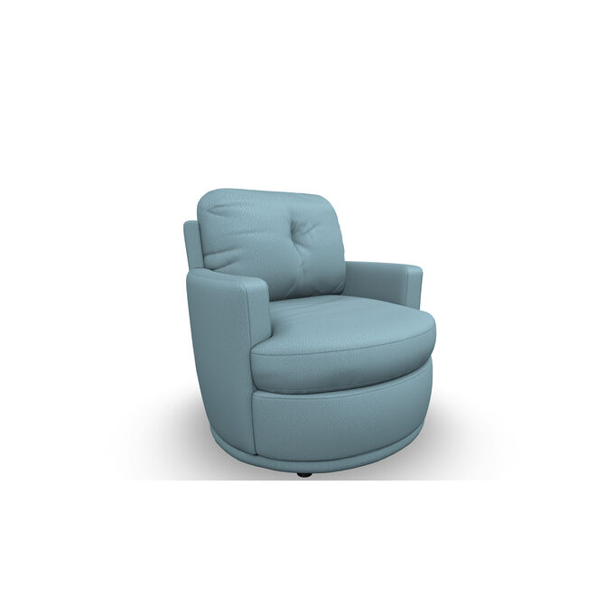 Brodi Seabreeze Swivel Accent Chair