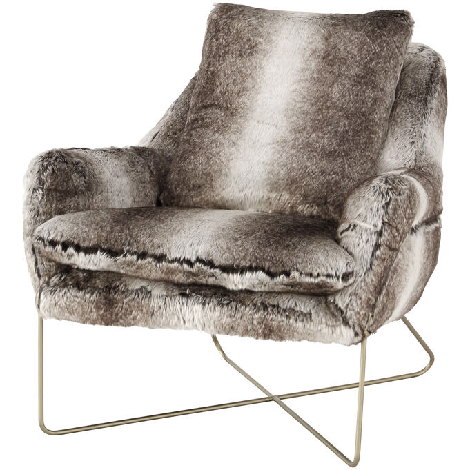 Wildau Gray Accent Chair
