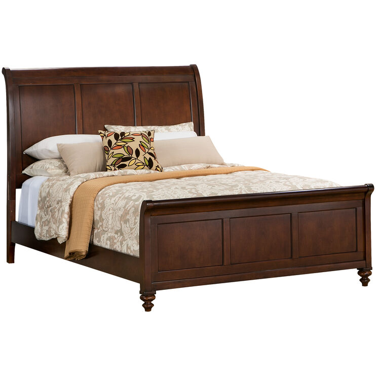 slumberland furniture | hampton court cinnamon queen bed