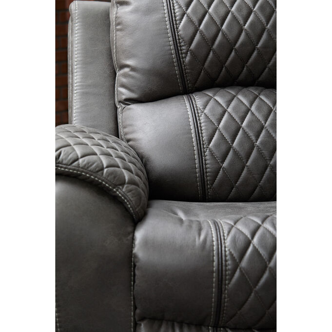 Starling Graphite Power Plus Reclining Sofa