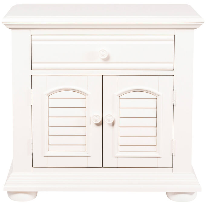 Liberty Furniture | Summer House I Oyster White Nightstand