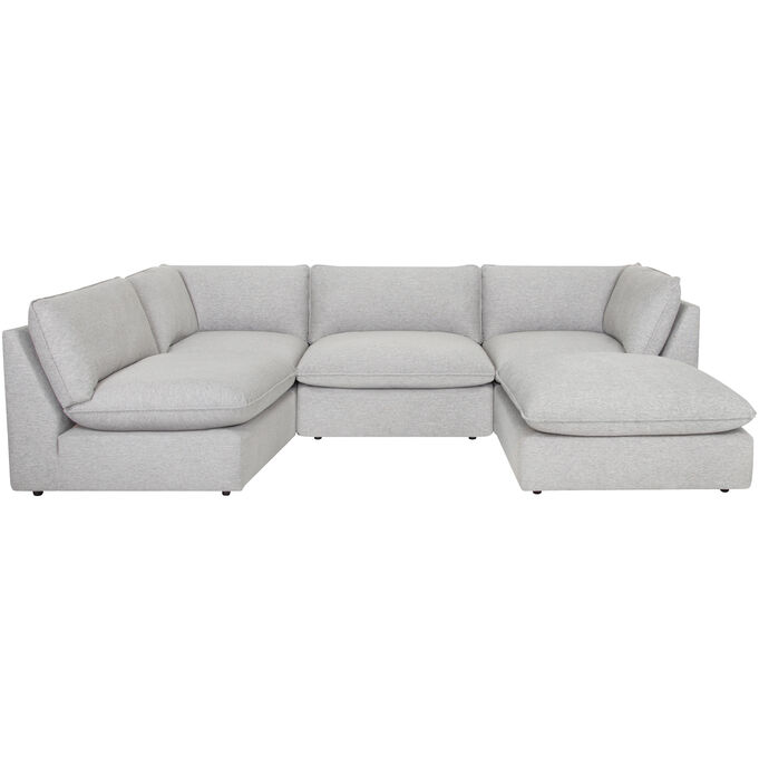 Franklin , Flex Marble 5 Piece Modular Sectional Sofa