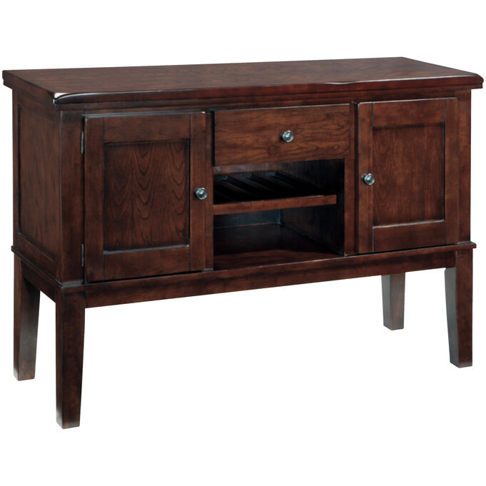 Ashley Furniture , Haddigan Dark Brown Server Sideboard Buffet Cabinet