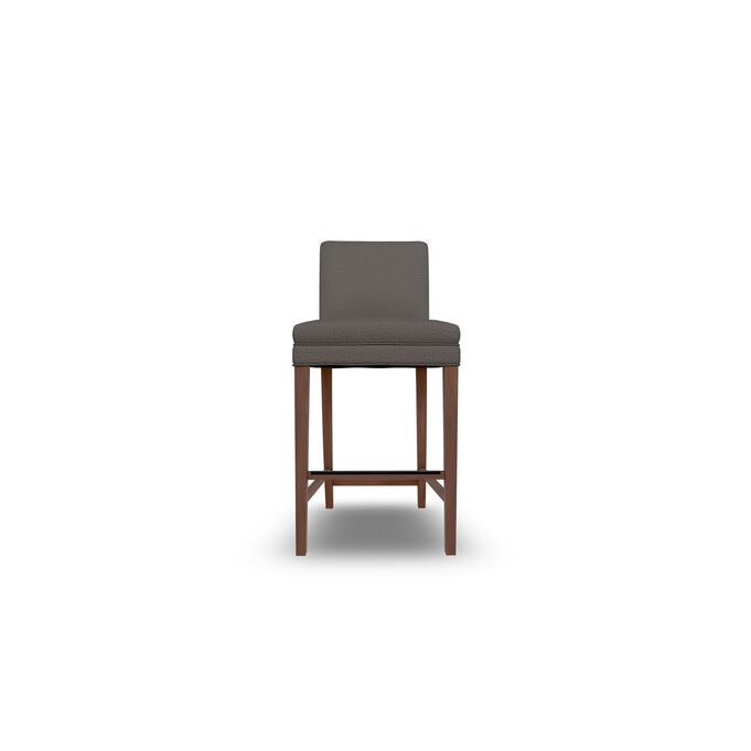 Odellum Charcoal Gray Counter Stool