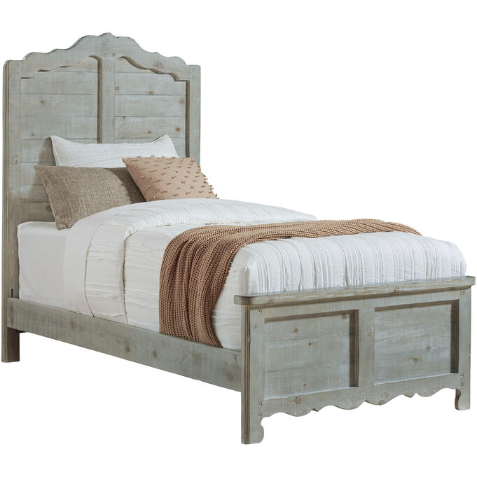 Progressive Furniture , Chatsworth Mint Twin Bed