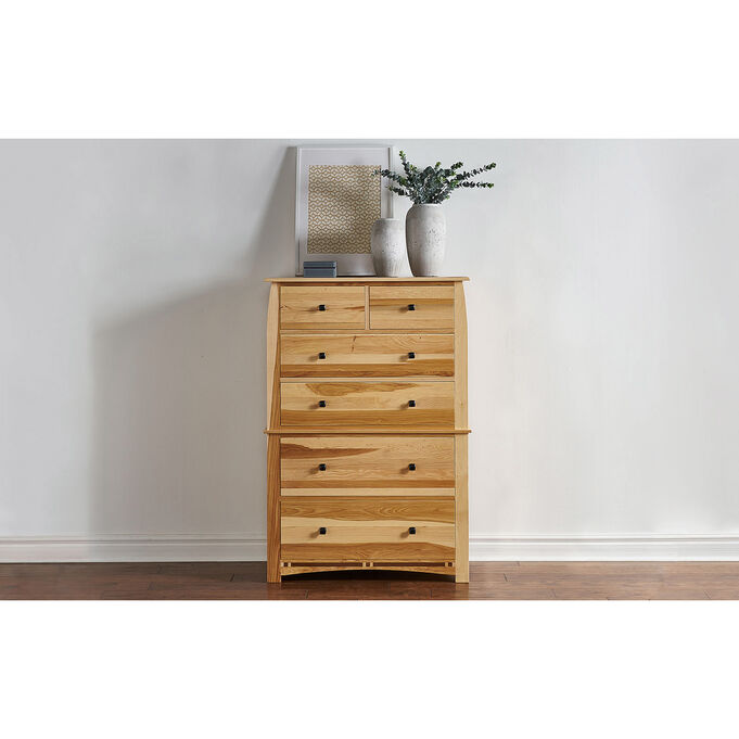 A America , Adamstown Natural Hickory Chest