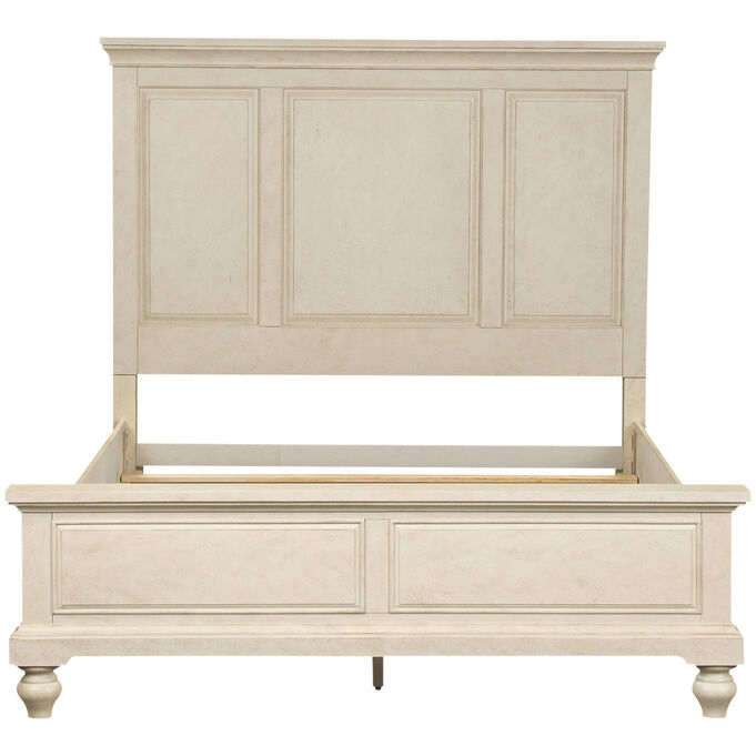 Liberty Furniture , High Country White King Panel Bed