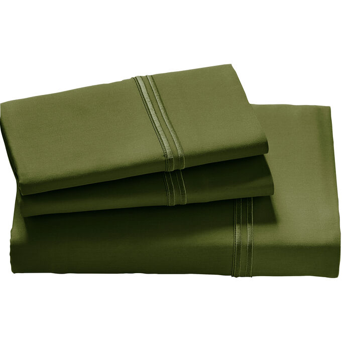 Elements Queen Moss Modal Pillowcases