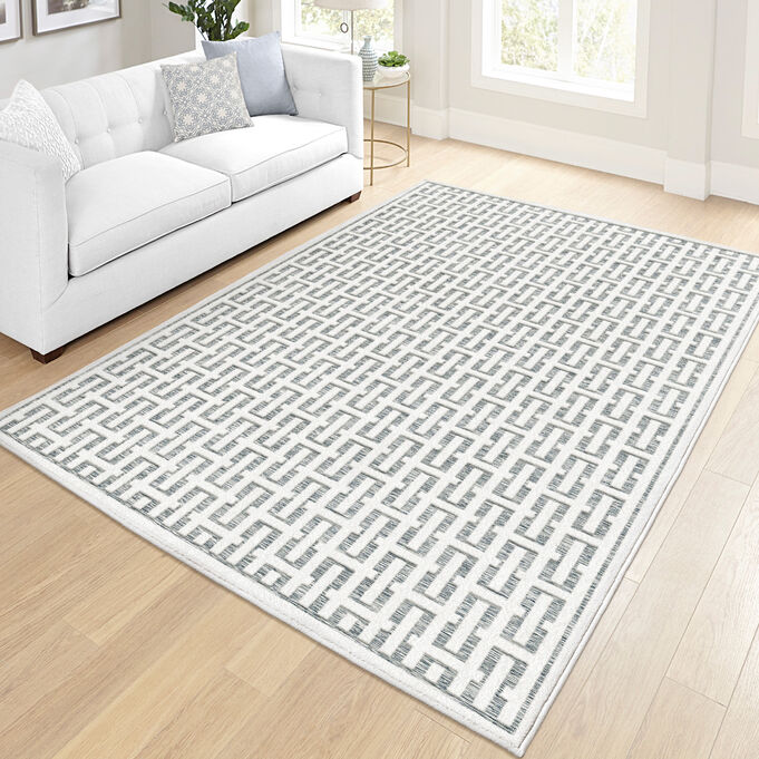 Boucle Gilded Gate Skyview 5x8 Rug