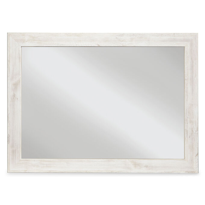 Paxberry Whitewash Mirror