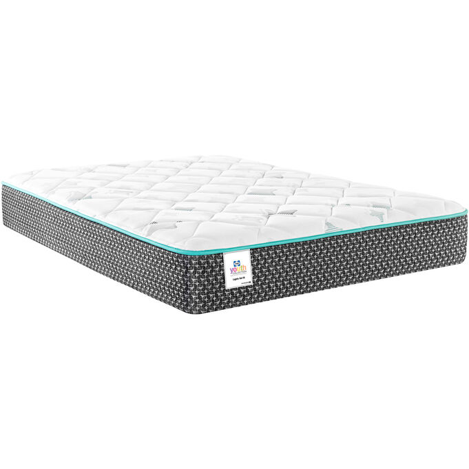Sealy Youth , Sealy Lights Out III Queen Mattress , Brown/Tan