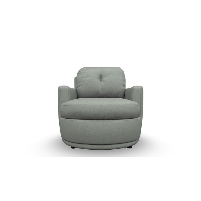 Best Home Furnishings | Brodi Cement Swivel Accent Chair