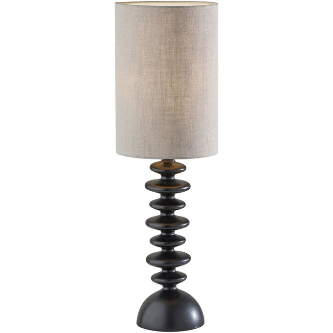 Adesso | Beatrice Black Tall Table Lamp