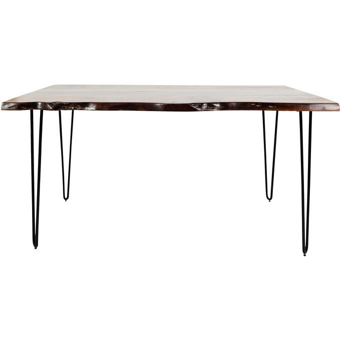 Natures Edge Light Chestnut 60 Inch Dining Table