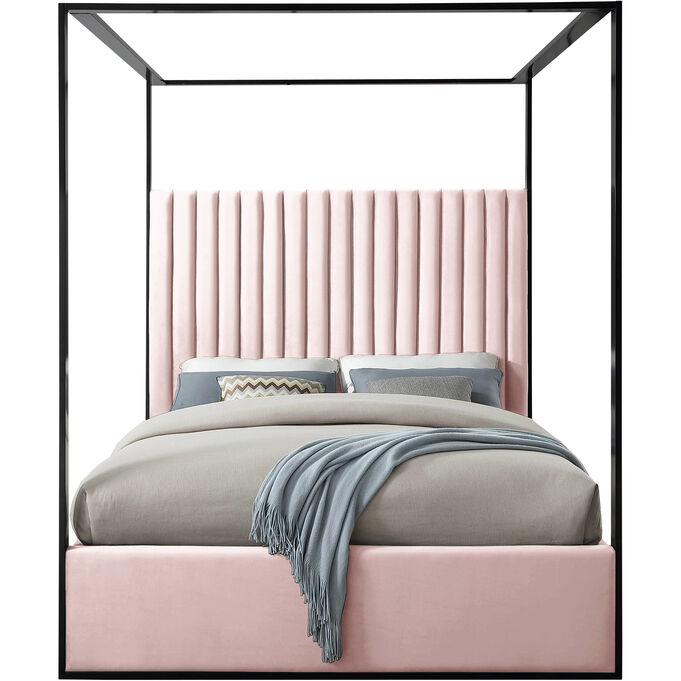 Meridian , Jax Pink King Bed