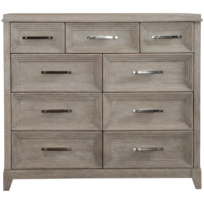 Liberty Furniture | Belmar Washed Taupe 9 Drawer Dresser