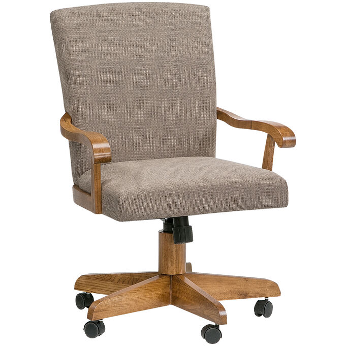 Jefferson Chestnut Arm Game Chair