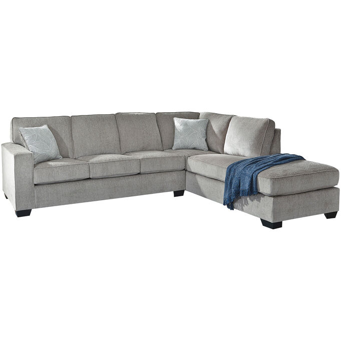 Riles Alloy Right Chaise Sleeper Sectional