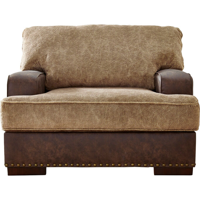 Ashley Furniture , Alesbury Chocolate Oversized Chair