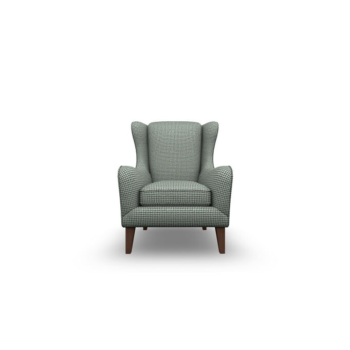 Best Home Furnishings | Lorette Blue Wingback Accent Chair