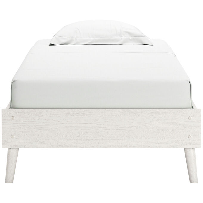 Ashley Furniture | Aprilyn White Twin Platform Bed