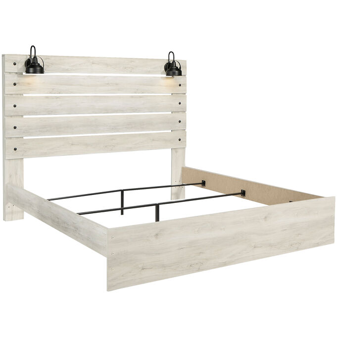 Cambeck Whitewash Queen Panel Bed
