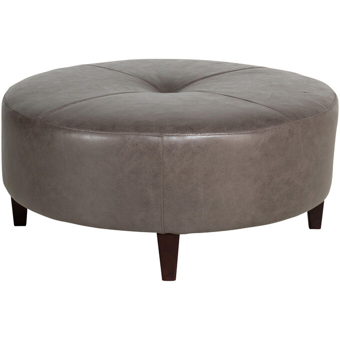 Bauhaus Furniture Group LLC , Tarren Seal Round Accent Ottoman