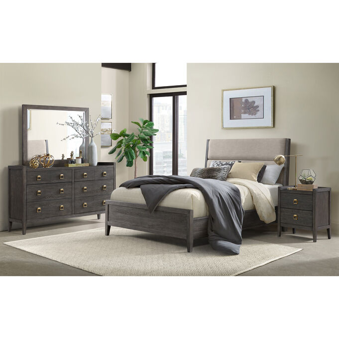 Portia Brushed Brindle Queen 4 Piece Room Group