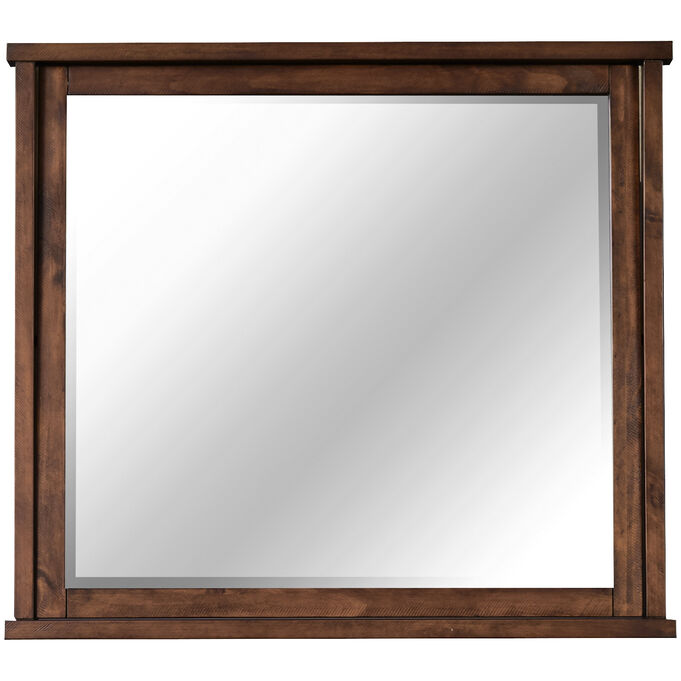 A America | Sun Valley Rustic Timber Mirror