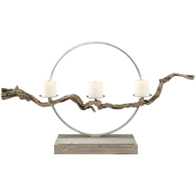 Uttermost | Ameera Silver Twig Candleholder