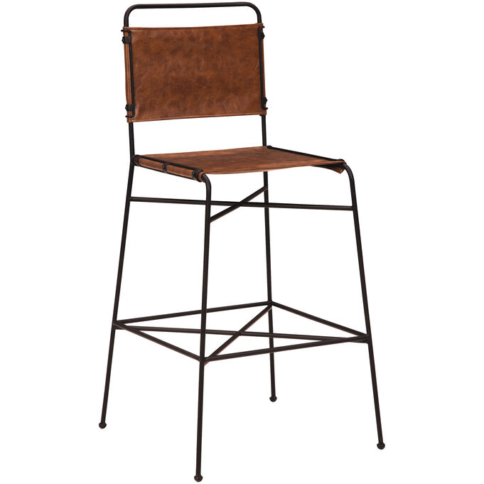 Kith Furniture , Branson Charcoal Bar Stool