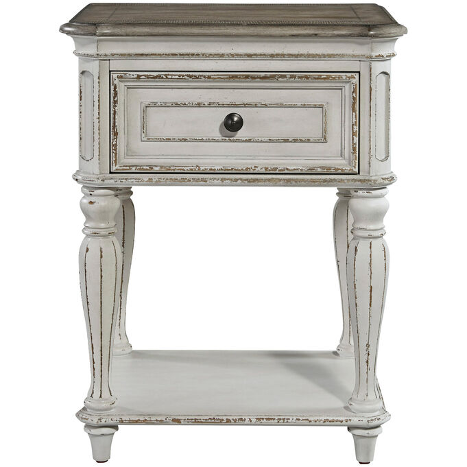 Liberty Furniture | Magnolia Manor White Nightstand