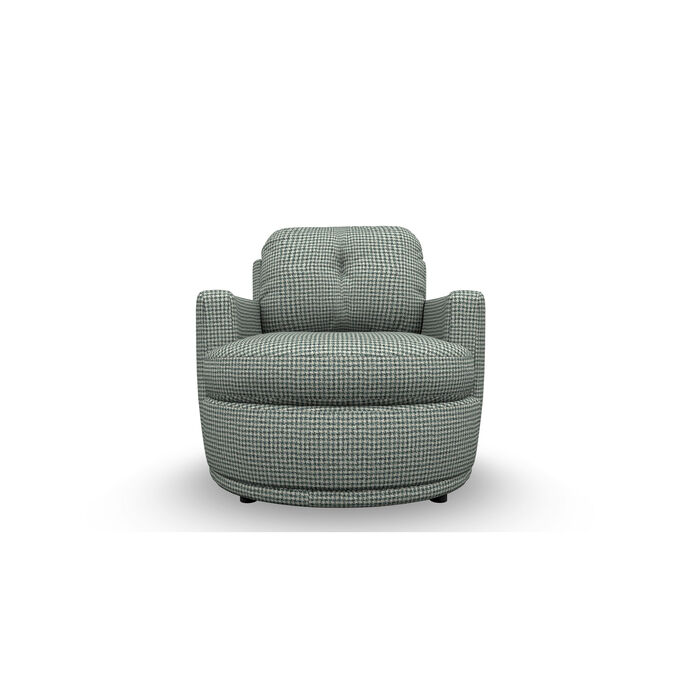 Best Home Furnishings | Brodi Blue Swivel Accent Chair