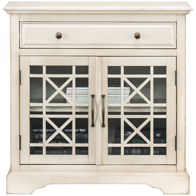 Jofran | Chilton Antique White Cabinet
