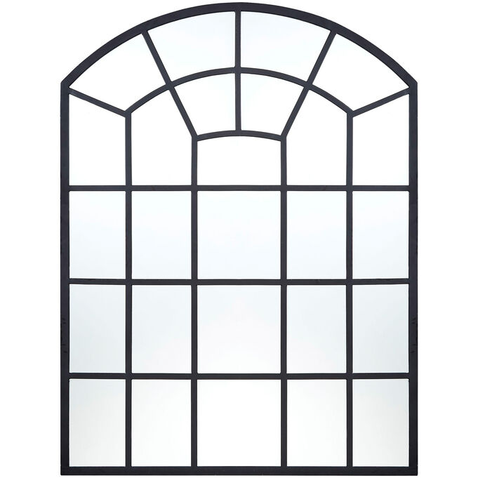 Vault Arched Metal Wall Mirror